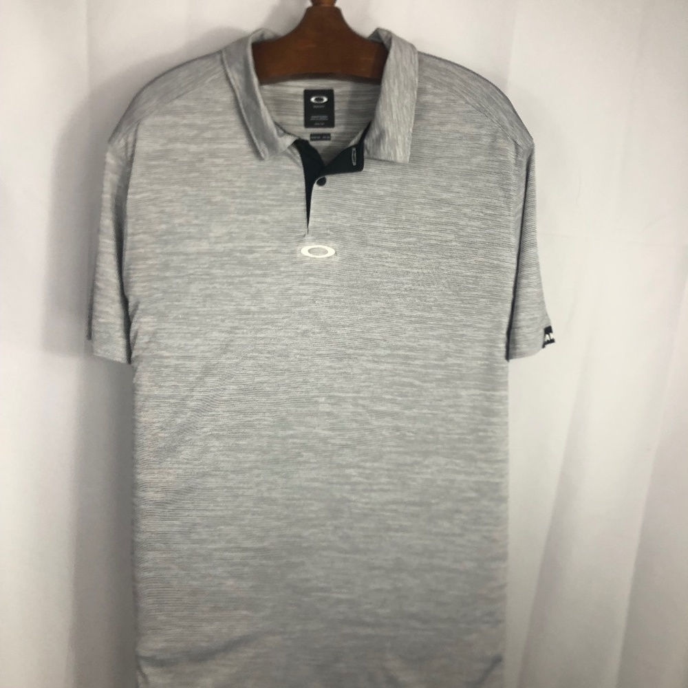 Oakley Regular Fit Polo Gray XXL